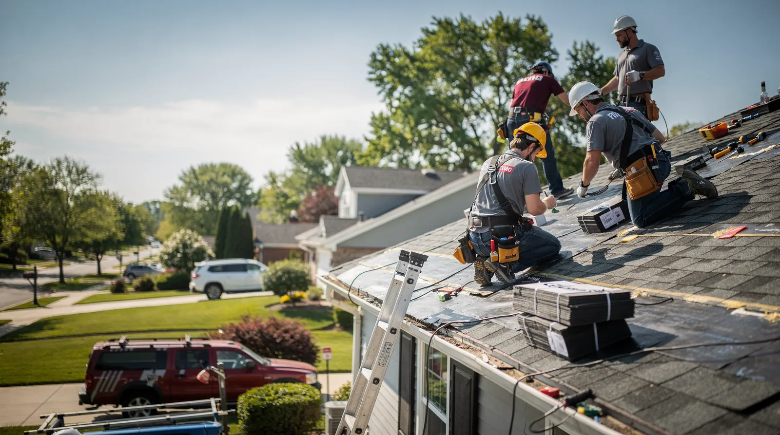 Roof Repair in Piasa, IL around you